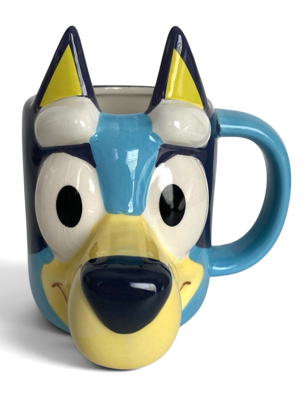 Zak Designs Bluey Cartoon Dog Ceramic Mug - 15oz Cute Pet-Themed Drinkware